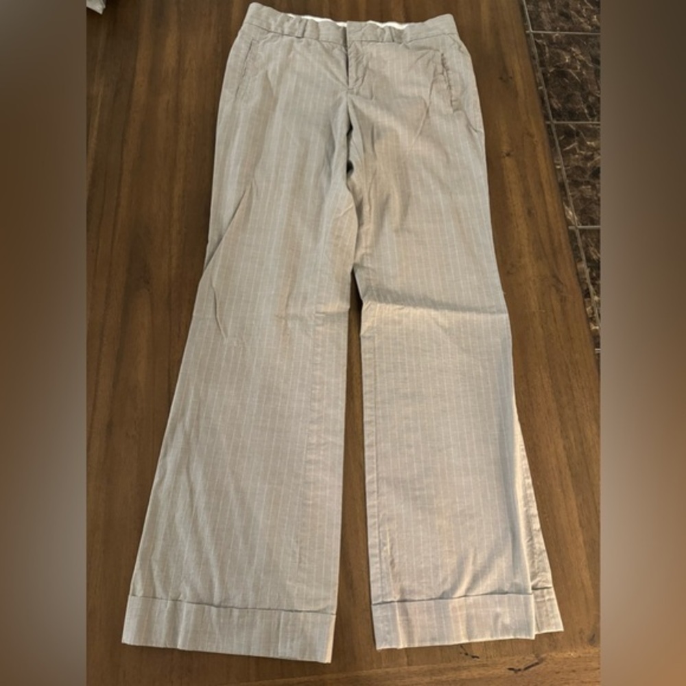 Banana Republic Martin Fit Pinstripe Pants Size 8